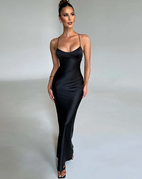 The Backless Wrap Dress