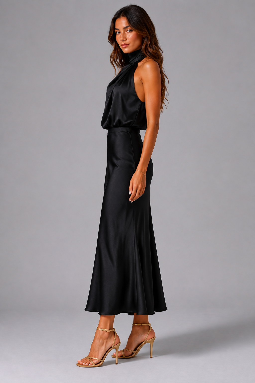 The Mock Neck Dress